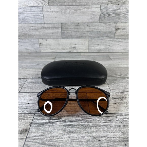 Vintage Eagle Eyes USA Aviator Sunglasses Amber Lens with Case Gently Used - Picture 2 of 4